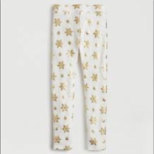 NEW Jcrew snowflake leggings